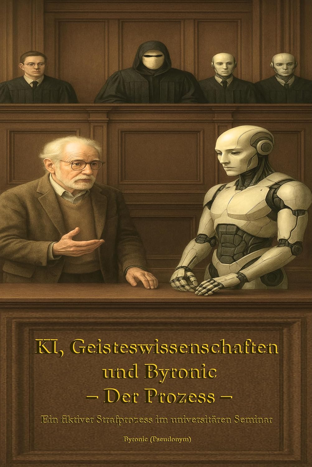 Buchcover: KI, Geisteswissenschaften und Byronic